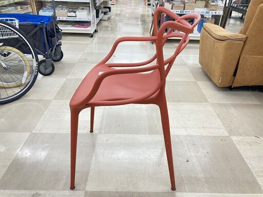 【軽トラック無料貸出サービス有】マスターズチェア　Kartell  レッド