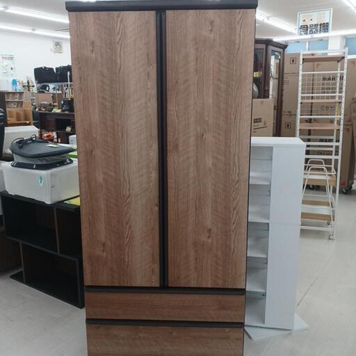 ★ジモティ割あり★ﾃﾞｻﾞｲﾝﾜｰﾄﾞﾛｰﾌﾞ  現状販売 高さ(H)180× 幅(W)78× 奥行(D)56【joh 2496】