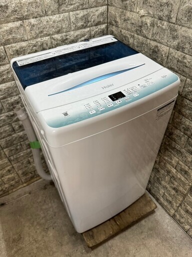 【美品】大阪送料無料★3か月保障付き★洗濯機★2022年★ハイアール★5.5kg★JW-U55HK★S-417