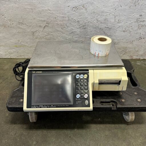 イシダ デジタルスケールレジスター SR-2000 ジャンク 通電確認済 レジスタ 店舗設備 Y0290