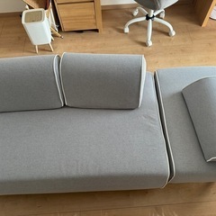 【最終値下げ】francfranc ソミュールソファ+オットマン