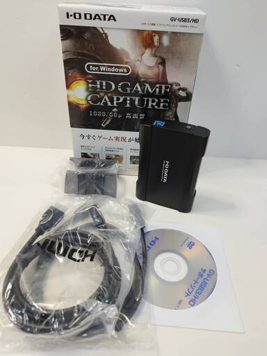 【美品】IO DATA ゲームキャプチャー GV-USB3/HD