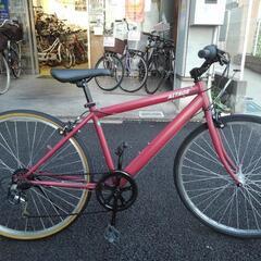 中古自転車３２５２　クロスバイク　２６インチ　６段ギヤ　ワイヤー錠　ライトは付属していません 中古自転車3252 クロスバイク 26インチ 6段ギヤ ワイヤー錠