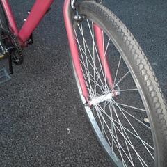 中古自転車３２５２　クロスバイク　２６インチ　６段ギヤ　ワイヤー錠　ライトは付属していません 中古自転車3252 クロスバイク 26インチ 6段ギヤ ワイヤー錠