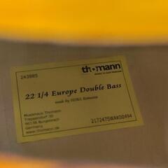 コントラバス　エチュード用1／4サイズ