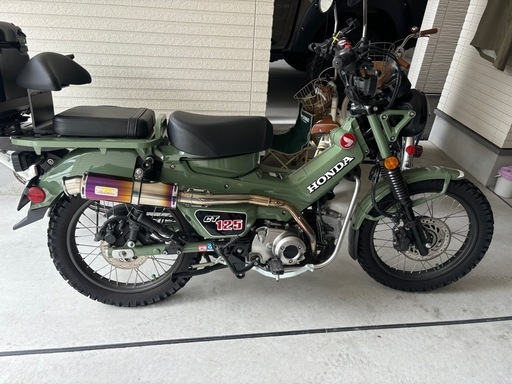 美車明日正午までCT125ハンターカブ