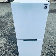 シャープ ノンフロン冷凍冷蔵庫 SJ-GD15G-W
