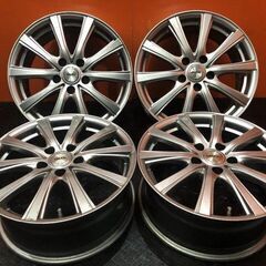 D.D.S 社外ホイール 17インチ 4本 7J5HPCD114.3+38 アルファード ヴェルファイア等　(VHI354)