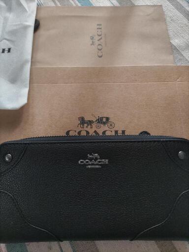 ＊新品未使用品コーチ長財布　専用箱、紙袋付き＊