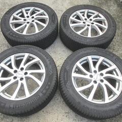 スタッドレス タイヤ  215 60R 16T レガシー 4本セット EPSILON コンチネンタル 