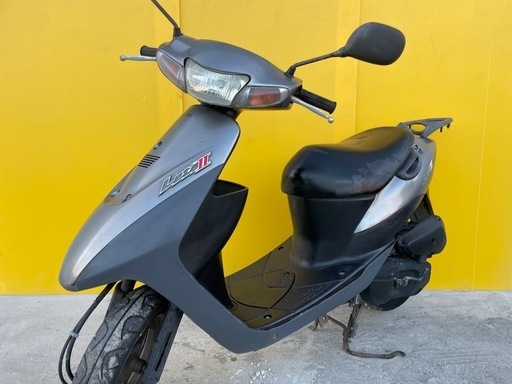 セル始動‼️きれい⭐️タイヤ新品‼️レッツ2 スズキ⭐️2stモデルで速い‼️原付　スクーター　50cc