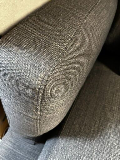 アルモニア　NUBE カウチ　ソファー　3〜4人掛け オットマン＆左カウチ付き