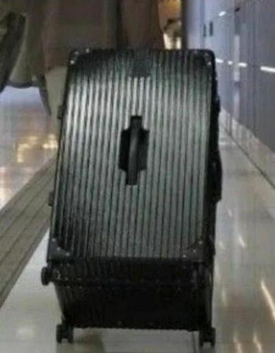 拡張型　スーツケース　多機能　パソコン・iPad専用収納　ブラック