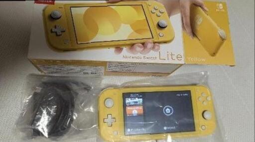 【美品・箱・充電器 付属】Nintendo Switch Lite イエロー