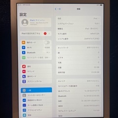 iPad 第6世代 Wi-Fi+Cellular 32GB SIMフリー