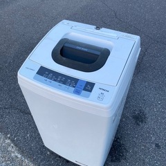☘️大阪市から阪南市まで配達設置無料?2019年 日立洗濯機５kg?保証有り