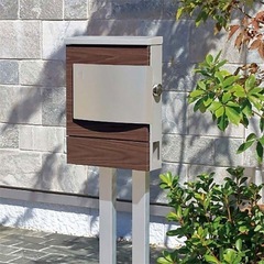 新品☆未使用【ユニソン】クルムⅡ　ポスト　郵便受け　壁付けポスト　(右開き)