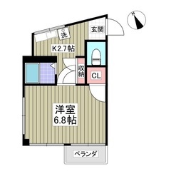 （（１Ｋ））💖松戸市💖人気の角部屋💖敷金礼金０円💖フリーレント１...