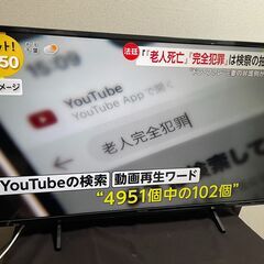 panasonic 43型 LED 4K 液晶テレビ /WIFI/Youtube/Netflix/ 2019年製 TH-43GX755