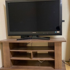 TOSHIBA液晶テレビ 37型  とテレビ台