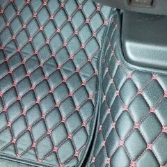 デイズルークス用　B21A　赤ダッシュマット、黒赤フロアマット、シートカバー　新品エアコンフィルター2個付けます