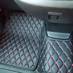 デイズルークス用　B21A　赤ダッシュマット、黒赤フロアマット、シートカバー　新品エアコンフィルター2個付けます