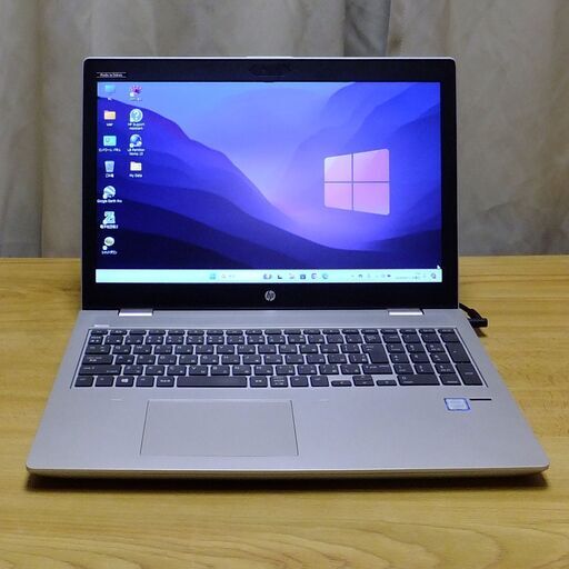 特価 ①超美品 高速・高性能ノートPC HP ProBook 650 G4 15.6インチ Windows11pro Office2021pro搭載 Core i3メモリー8GB SSD320GB（新品）  WiFi Bluetooth Webカメラ、DVD RWドライブ搭載