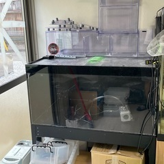 90cm用上部フィルターリフジウムも可能ぷぅ工房アクリル水槽