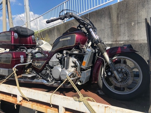 カワサキ　ボイジャー1300  サイドカー　書類付レストアベース車
