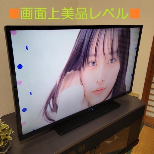 画面傷なし／2019年製□40型フルハイビジョン液晶テレビ