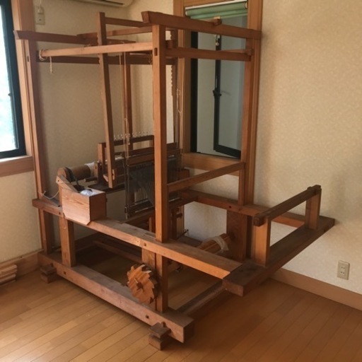 機織り機　塩沢絣