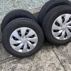 175/70/14  4穴スタッドレスタイヤホイールセット（タイヤサイズのみの適合車種表5枚目）　