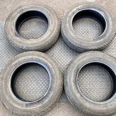 BS BRIDGESTONE V600 165R14LT 6PR 14インチ 夏タイヤ 4本 19年製 バリ溝 ADバン プロボックス サクシード等