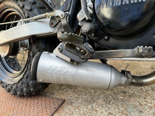 TW200E 　1998年式　スパトラ！2JL スカチューン・カスタム多数！　エンジン始動・灯火類OK！ TW200E 1998年式 スパトラ！2JL スカチューン・カスタム多数