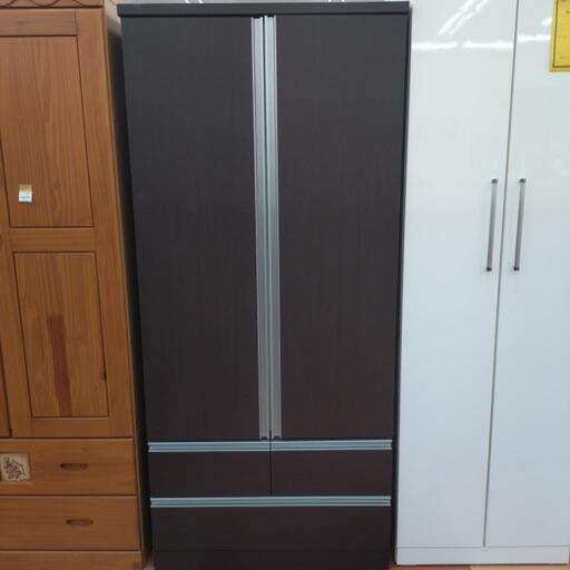 ★ジモティー割引有★ NITORI ワードローブ ダークブラウン 中古品