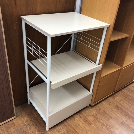 ニトリ　レンジ台　未使用品　バリオ60 アイボリー【取りに来れる方限定！】
