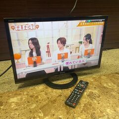 SHARP/シャープ アクオス 液晶テレビ 22インチ2017年製 LC-22K45 TV 札幌 東区