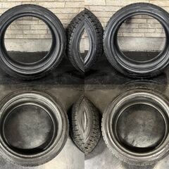 20249154【札幌】215/45R18スタッドレス　冬タイヤ　ノア　ヴォクシー　B4　レガシィワゴン