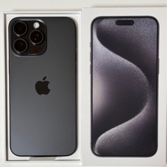iPhone 15 Pro Max 256GB 純正ケース付き