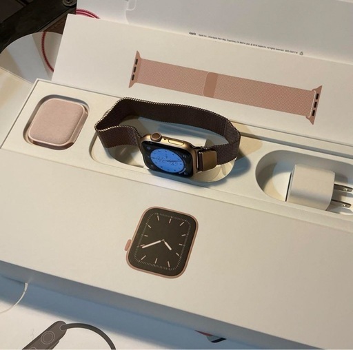 Apple Watch 5 GPS 40mmゴールド ゴールドミラネーゼループ