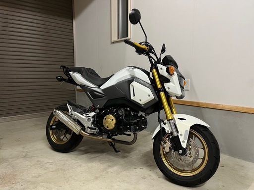 ホンダ グロム　JC75 走行距離15,222kモリワキマフラー