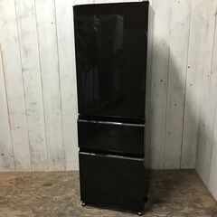 9/28終　MITSUBISHI 三菱 3ドア 冷蔵庫 MR-CX37E-BR 365L 2020年製 動作品 24i菊ST