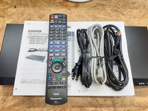 安心の動作保証有?パナソニック HDD容量1TBの2チューナー搭載