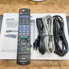 🌟安心の動作保証有🌟パナソニック HDD容量1TBの2チューナー搭載ブルーレイレコーダー DMR-BW1050 2018年製　保証有り【愛千130】
