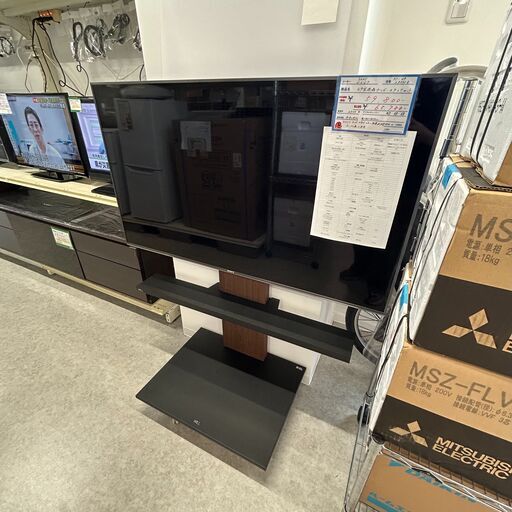 【ジ284】SONY ブラビア 49型液晶テレビ・スタンドセット KJ-49X9500G 2020年製 バラ売り不可 6か月保証付き(ma)