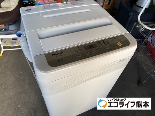 2019年製　Panasonic 洗濯機　5kg NA-F50B12