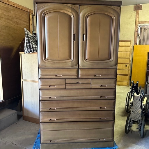 松田家具 和タンス 着物 収納家具 古家具 引出し