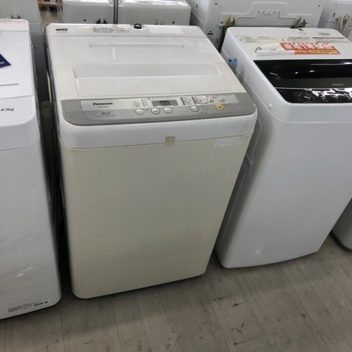 安心の6ヶ月保証付！！Panasonic 全自動洗濯機　2017年製　5.0kg【トレファク堺福田店】