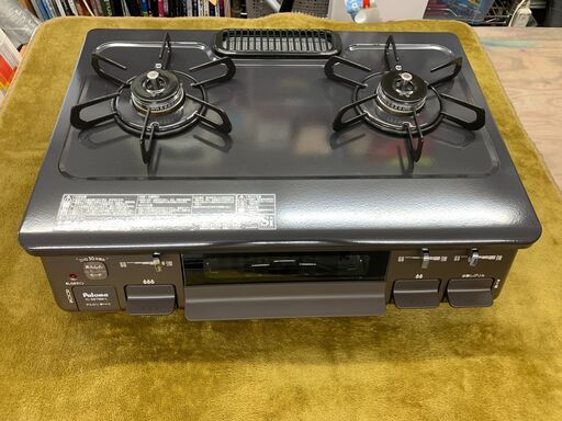 【愛品館江戸川店】paloma　都市ガス用ガステーブル　2022年製　IC-S87BM-1L  ID：133-051758-007