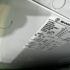 ご来店時、ガン×2お値引き‼️ SHARP(シャープ)2018 年製8.0 kg 洗濯機🎉